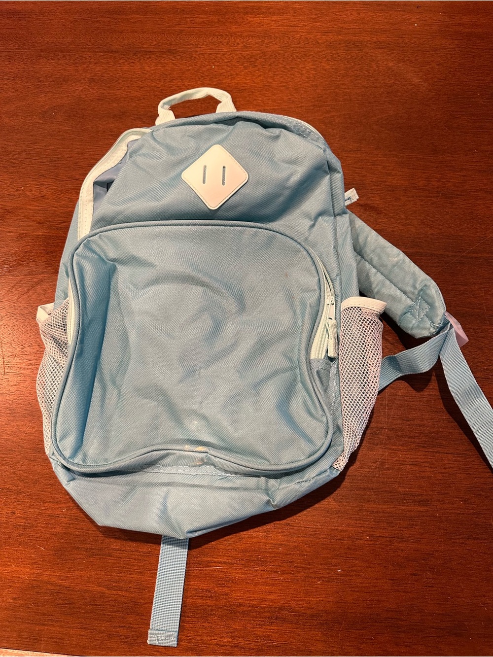 Light Blue Casual Backpack